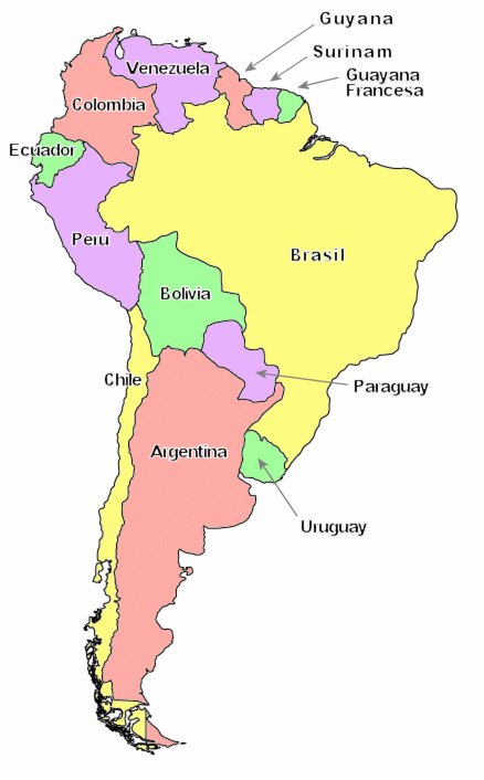 Regiones De Am Rica Cu Les Son Divisiones Y Pa Ses