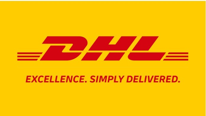 100 anuncios publicitarios con eslogan: Mejores slogans. DHL: Excelencia. Simplemente entregada.