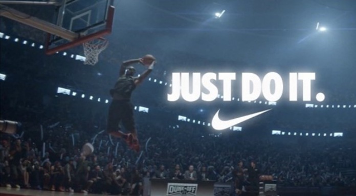 100 anuncios publicitarios con eslogan: Mejores slogans. Nike: Simplemente hazlo. 