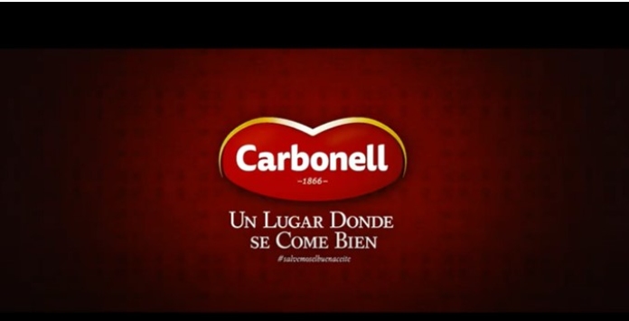 100 anuncios publicitarios con eslogan: Mejores slogans. Aceite Carbonell. Un lugar donde se come bien. 