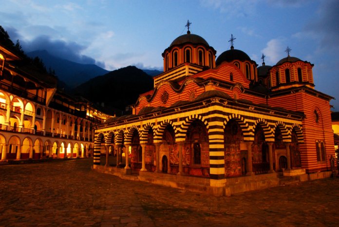 Imagen del Monasterio de Rila.