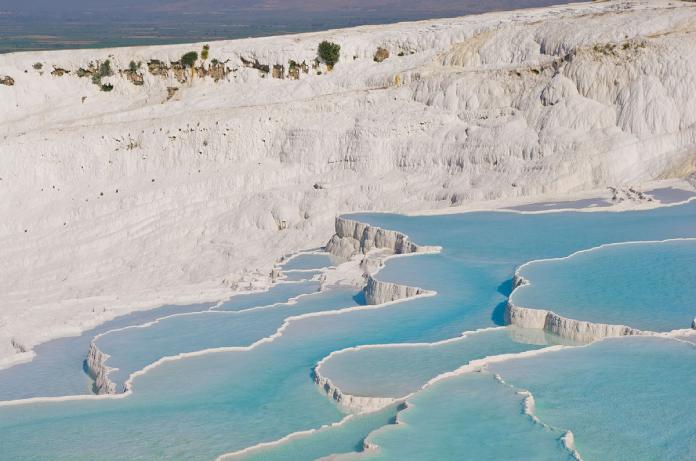 Imagen del Castillo de algodón de Pamukkale.