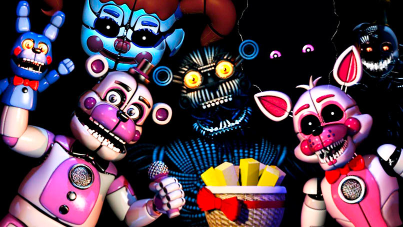 Robots animatrónicos de Five Nights at Freddy's