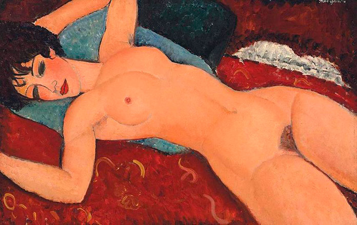 'Desnudo acostado', de Amedeo Modigliani.