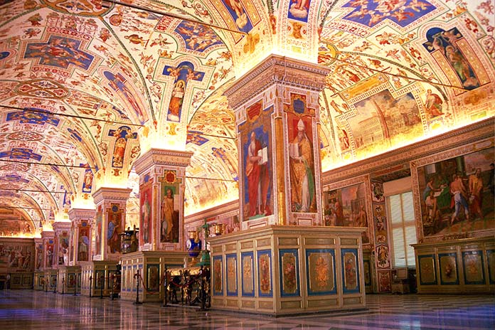 Museos Vaticanos, Roma, Italia.