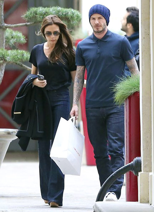 Adicta a las compras: David y Victoria Beckham