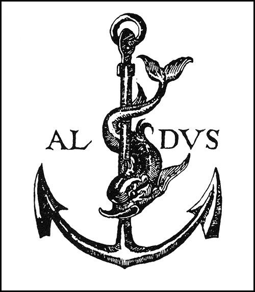 Emblema de Aldu Manutius