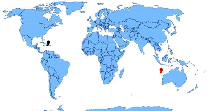 Antípodas: República Dominicana