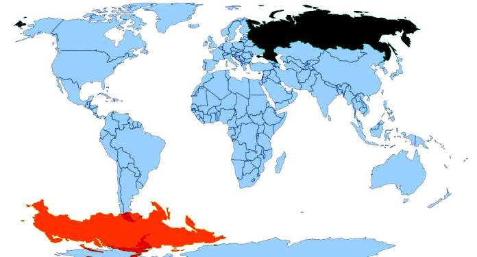 Antípodas: Rusia