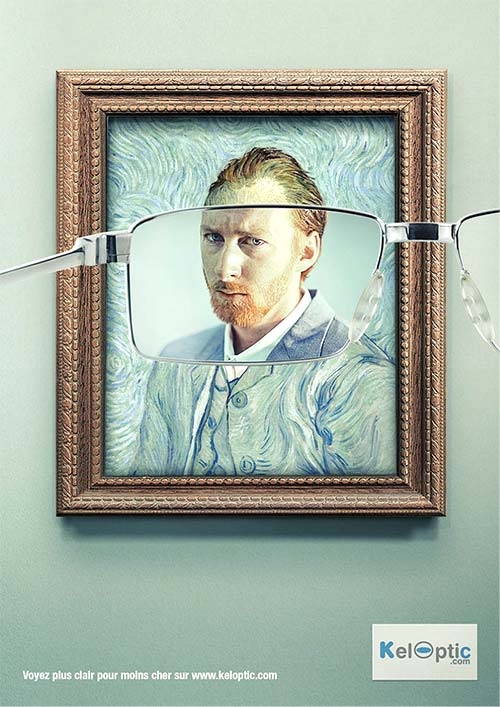 Anuncios publicitarios creativos: KelOptic