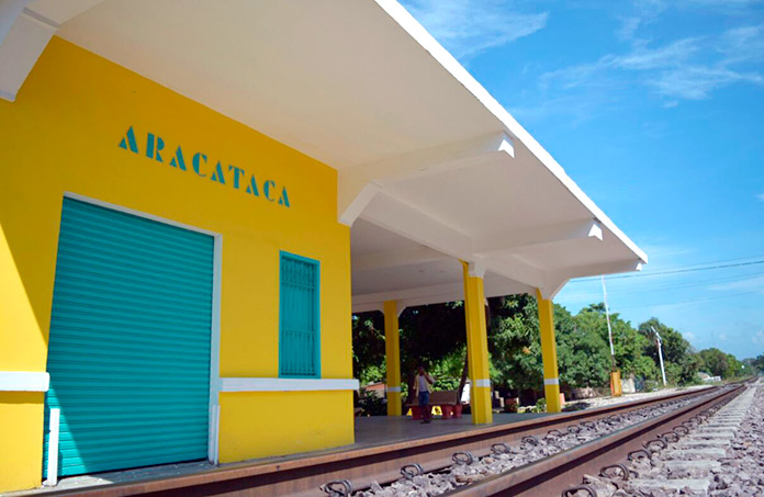 Estación de Aracataca.