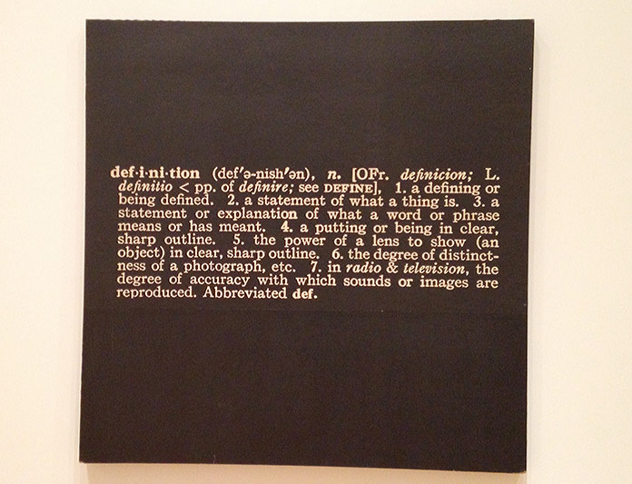 Joseph Kosuth: Art as Idea as Idea