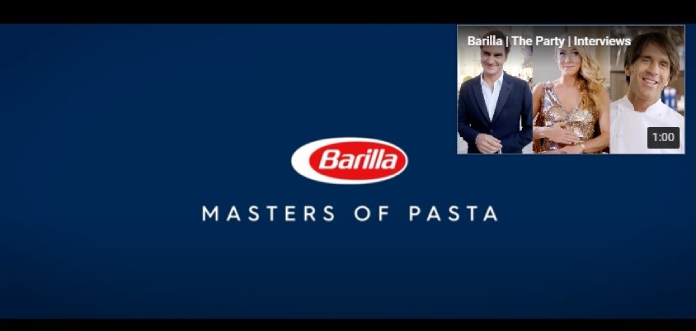 100 anuncios publicitarios con eslogan: Mejores slogans. Pastas Barilla: Maestros de la Pasta. 