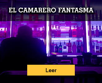 Historias de terror para no dormir - Banner - El camarero fantasma