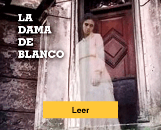 Historias de terror para no dormir - Banner - La dama de blanco