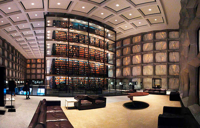 Biblioteca Beinecke de Libros Raros y Manuscritos, Universidad de Yale, Connecticut, EEUU