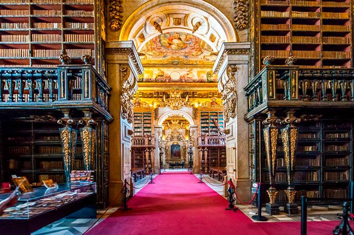 Biblioteca Joanina, Coímbra, Portugal