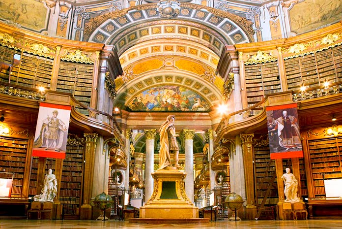 Biblioteca Nacional de Austria, Viena, Austria