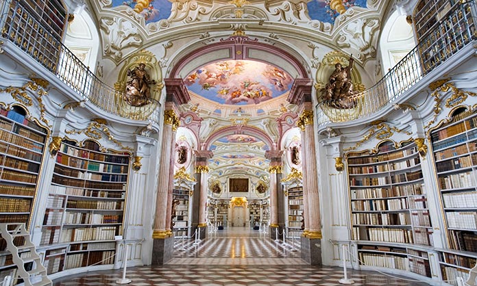 Biblioteca de la AbadÃ­a de Admont, Austria