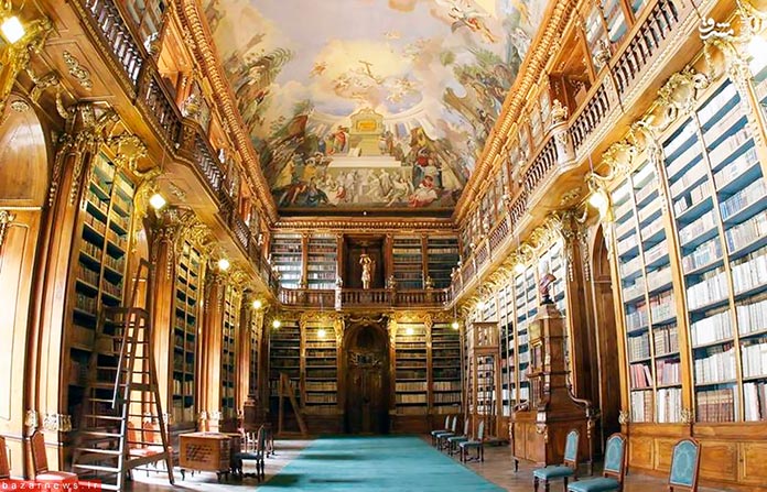 Biblioteca de la Abadía de Strahov, Praga, República Checa
