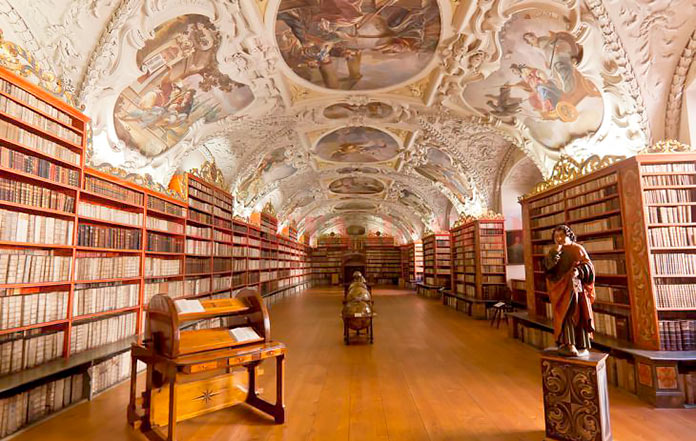 Biblioteca de la Abadía de Strahov, Praga, República Checa