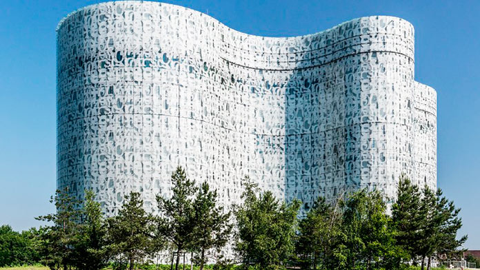 Biblioteca de la Universidad de Tecnología de Brandemburgo, Cottbus, Alemania