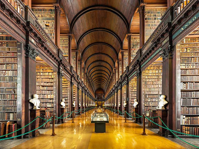 Biblioteca del Trinity College, Dublín, Irlanda