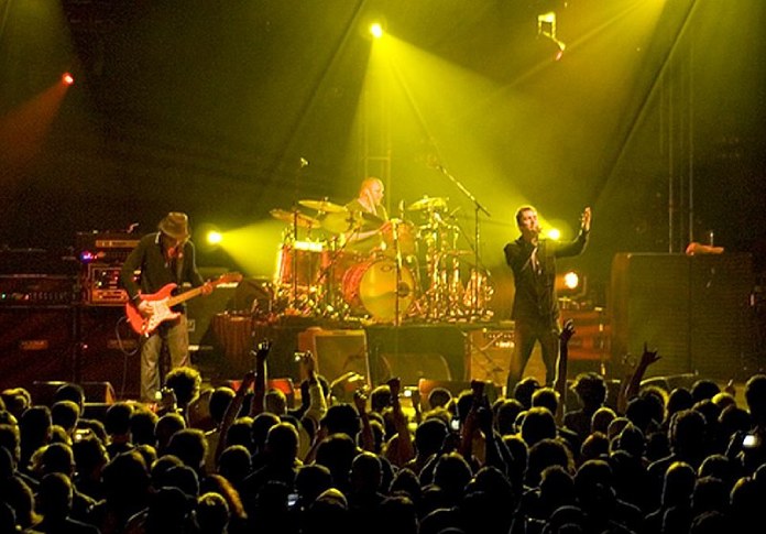 Britpop. The Verve en concierto. Madison Square Garden, Nueva York, 2008.