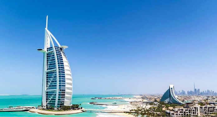 Burj Al Arab en Dubái, Emiratos Árabes Unidos