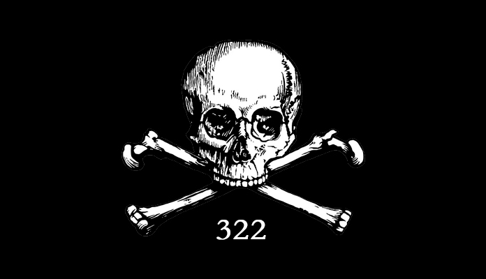 Símbolo de Skull & Bones.