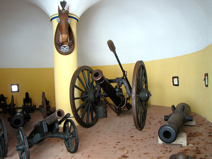 Exposición de cañones