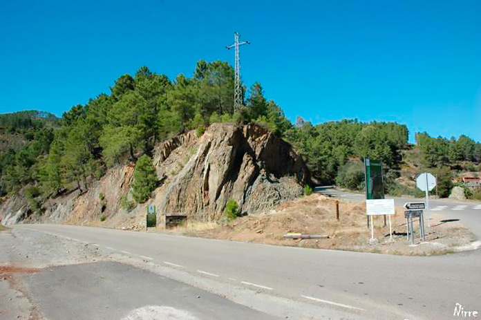 Carretera Aceitunilla – Nuñomoral (Extremadura)