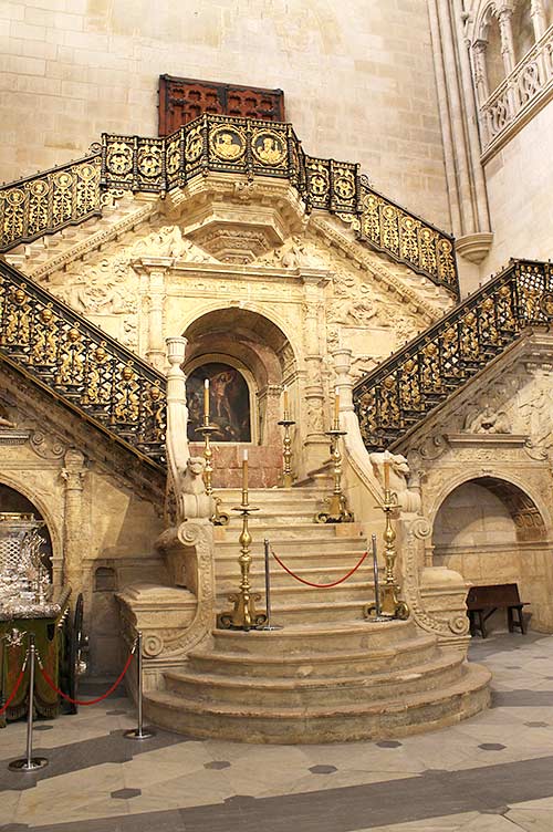 Escalera Dorada de la Catedral de Burgos