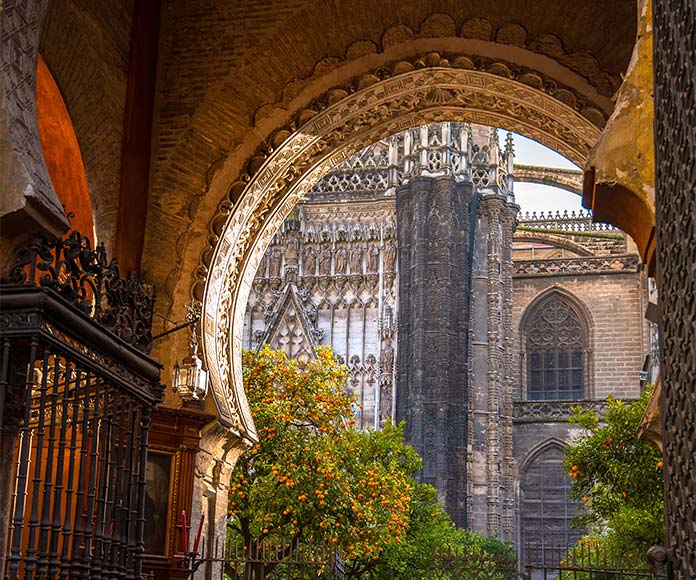 Catedral de Sevilla, España.