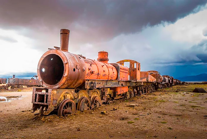 Cementerio de trenes (Bolivia)