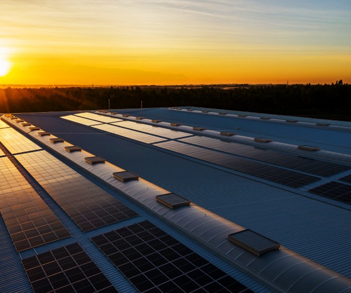 Paneles solares.