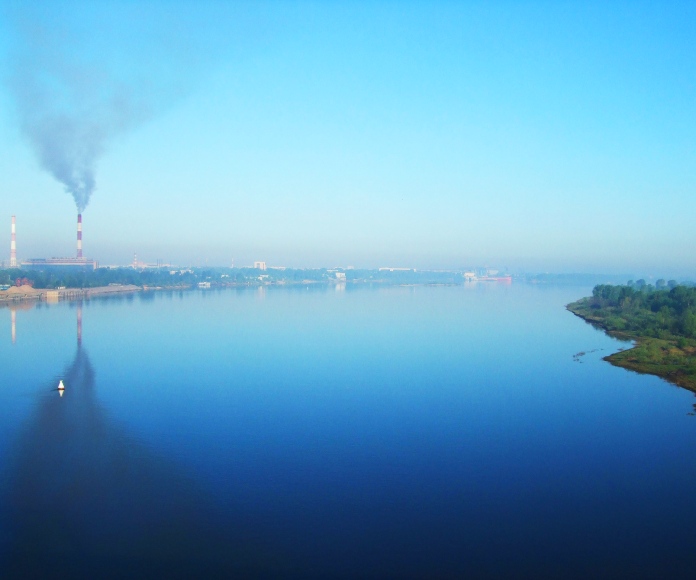 Contaminación aérea.