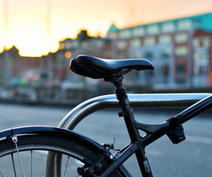 Asiento de bicicleta.