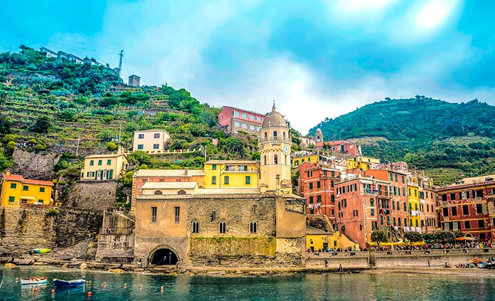 Vernazza, Cinque Terre, Italia.