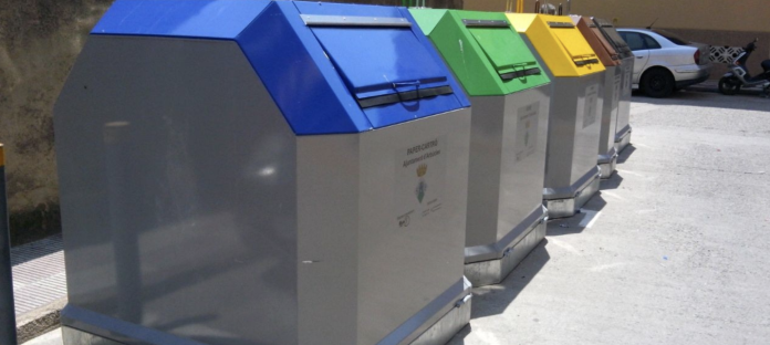 Contenedores de reciclaje de Ecoembes