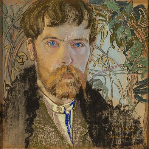 Cuadros modernistas. Autorretrato, 1902. Stanislaw Wyspianski.  