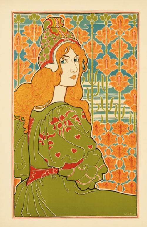 Cuadros modernistas. Jane, 1897. Louis Rhead.