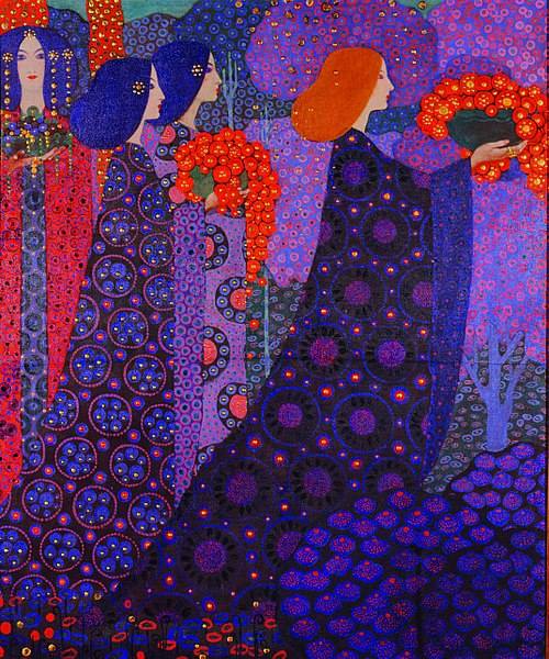 Cuadros modernistas. Las mil y una noches, 1914. Vittorio Zecchin.