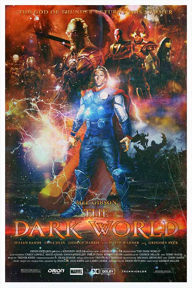 Cartel de "The Dark World" (1987