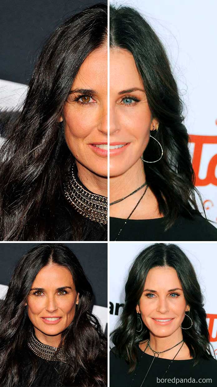 Demi Moore - Courteney Cox