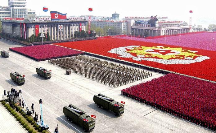 Desfile militar Corea del Norte 