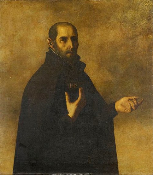 Didáctica tradicional. Ignacio de Loyola. Autor: Francisco de Zurbarán. 1600s. Colección privada de la familia real británica.