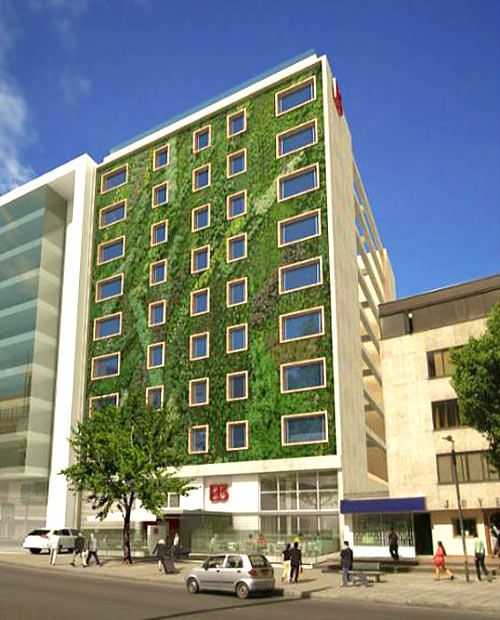 Edificios verdes - Hotel B3 Virrey