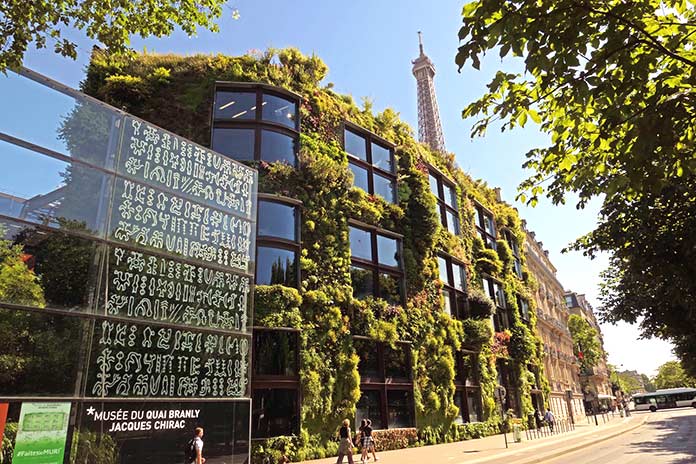 Edificios verdes - Museo Quai Branly