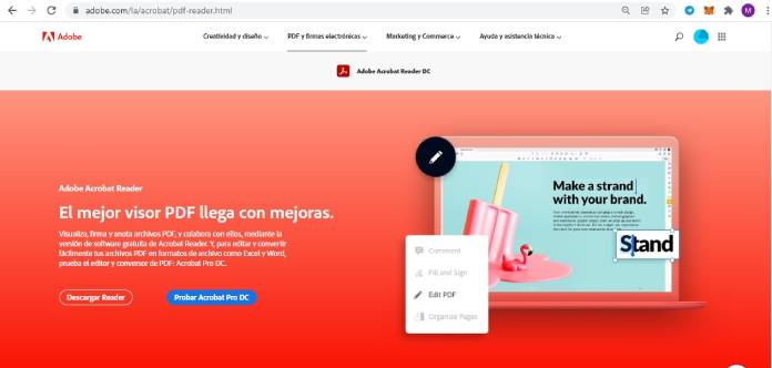 Ejemplos de software: Adobe Acrobat